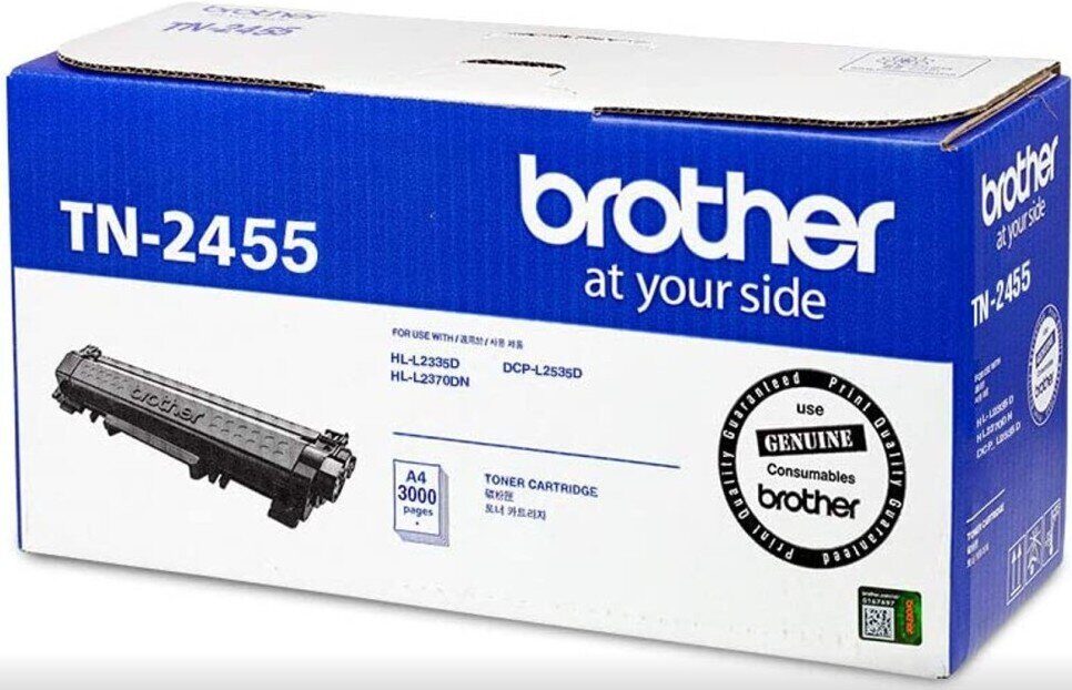 Заправка картриджа Brother TN-2455